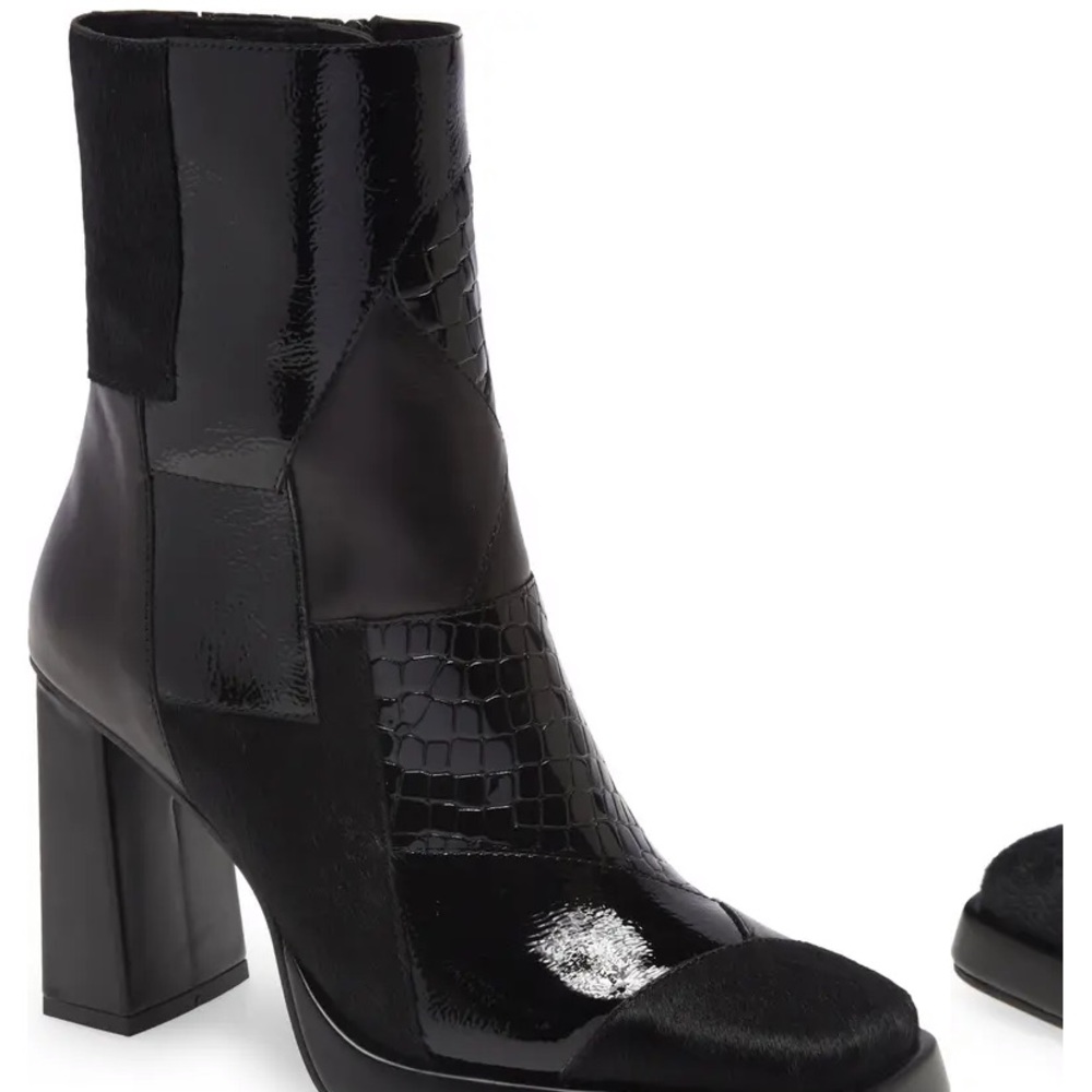 Jeffrey Campbell Black High Heel Boot